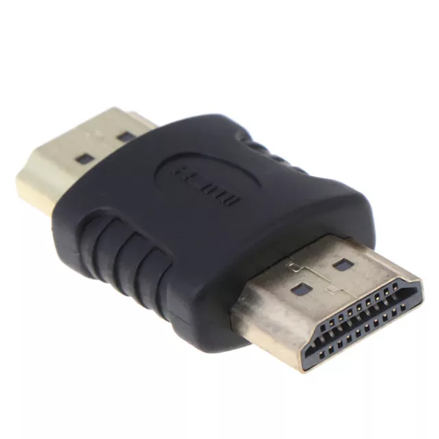 Straight HDMI Male to Male Data Converter Adapter HD Connector Joiner J-xd 2