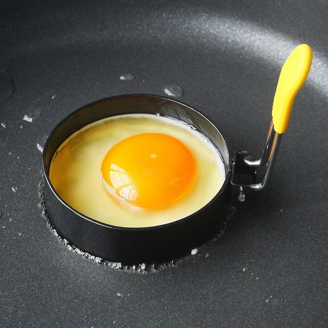 4 pièces moule à oeufs frits à main métal oeuf Shaper cuisine créative