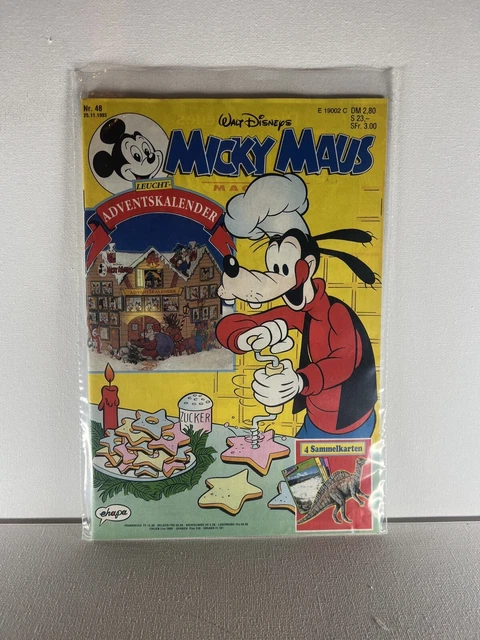 Micky Maus Heft 1993 Nr 48 Disney Comic #A10 Sammlung Selten Konvolut