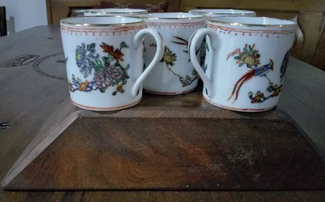  Porcellana Cinese vintage: set da caffè con marchio perfette condizioni
