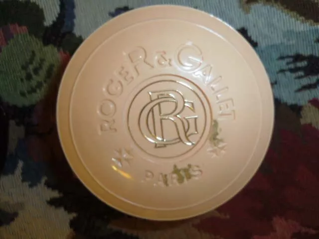 Roger & Gallet Paris Rose-The' Porta Sapone Plastica Vintage Plastic Soap Box