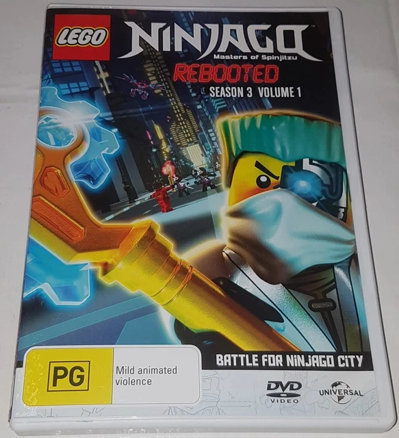 Lego ninjago best sale season 3 dvd