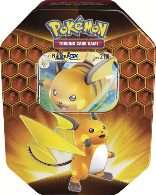 Pokemon Tin da collezione SM11.5 Destino Sfuggente Raichu GX (IT)