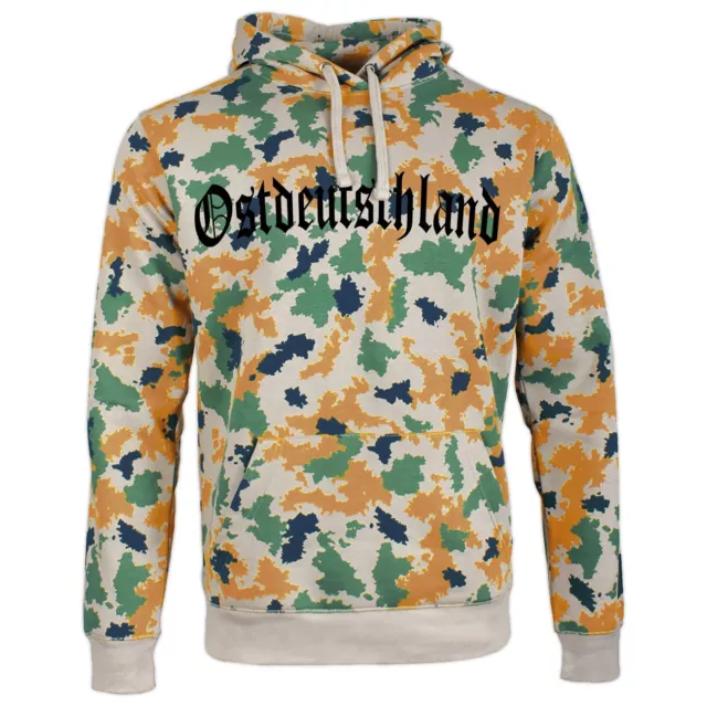 Kapuzenpullover Tarn DDR NVA Blumentarn Ostdeutschland Flecktarn KVP Ossi Hoodie