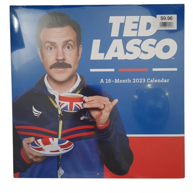 NEW, SEALED, 2023, Ted Lasso, Wall Calendar, 16 Month 3.60 PicClick