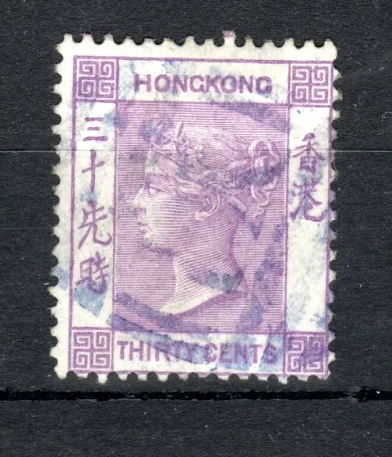 Qv Hong Kong Sg. 11 Thirty Cent Yokohama Very Fine Used