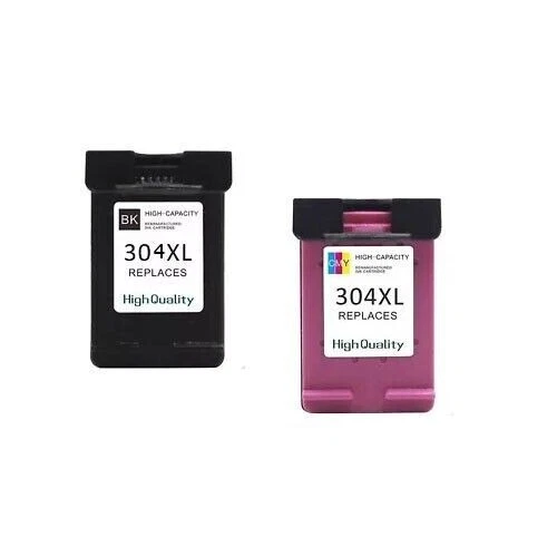 Kit Cartuccia Hp304Xl Nera+Colore  Cartucce Per Deskjet 2620,2630,2633,3700