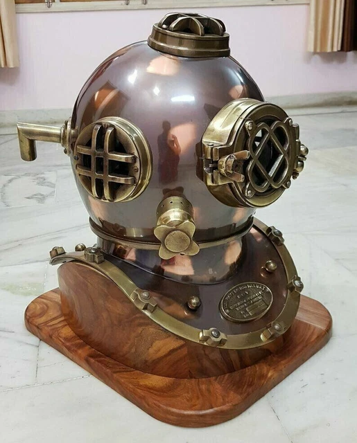 NAUTICAL WAREHOUSE Casque de plongée Mark V de la marine