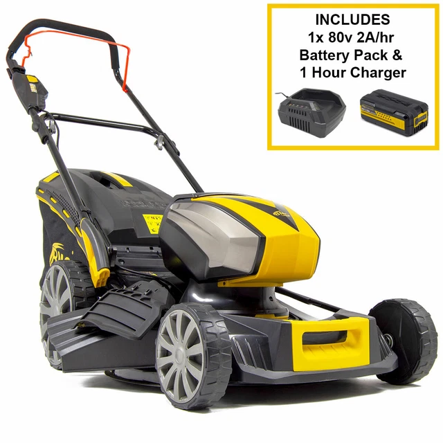 EXDEMO BMC LAW Mower Electric Cordless 80v Brushless Motor 1