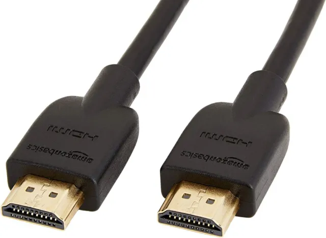 Amazon Basics Lot de 3 câbles HDMI 2.0 haut débit.