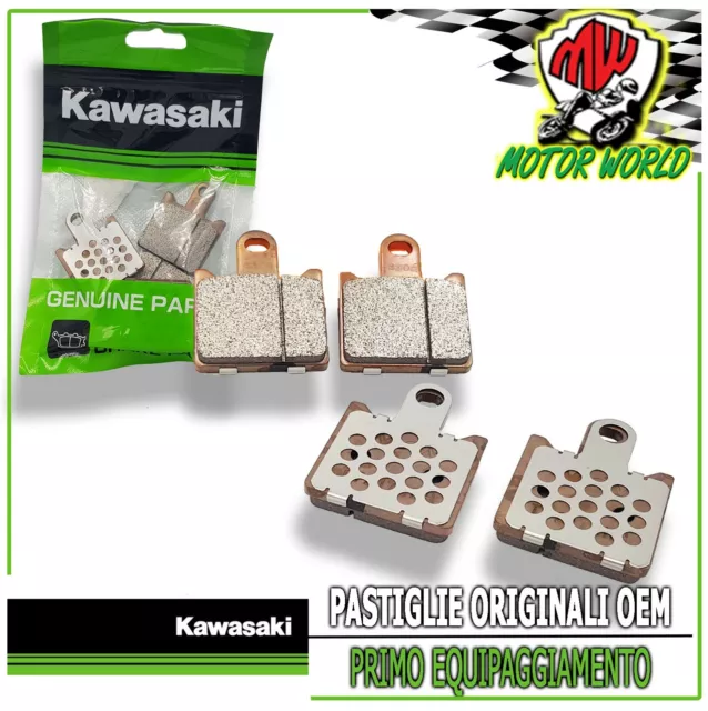 Pastillas de Freno Delantero Genuine Nissin Kawasaki ZZR ABS 1400 2006-2012