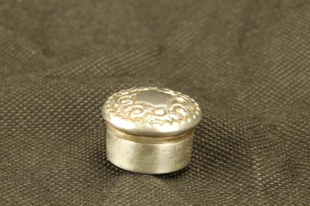 PILLENDÖSCHEN; Sterlingsilber 925
