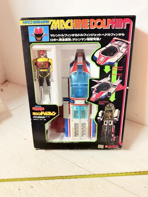 Machine Buffalo DX Bioman 3 Liveman Bandai 1988 Vintage