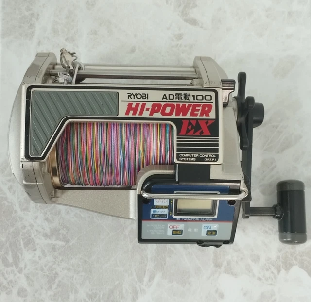 RYOBI AD DENDOU Hi power 100 EX Big game Electric Reel 2789166 I