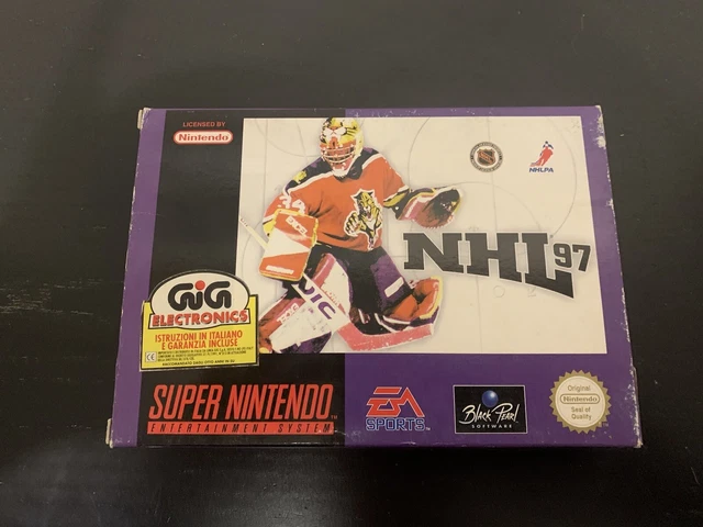 Nhl 97 Super Nintendo Snes Nuovo Gig Pal Ea Sports New Hockey Nuovo