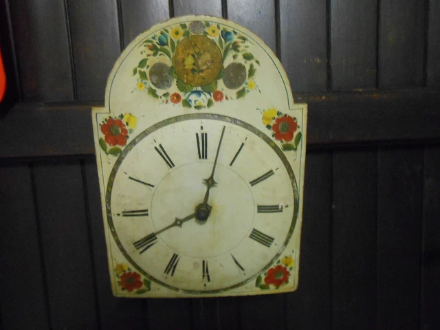 ANCIENNE PENDULE COUCOU HORLOGE BOIS ET PORCELAINE EMAILLE foret noire 19eme EUR 90,00 - FR