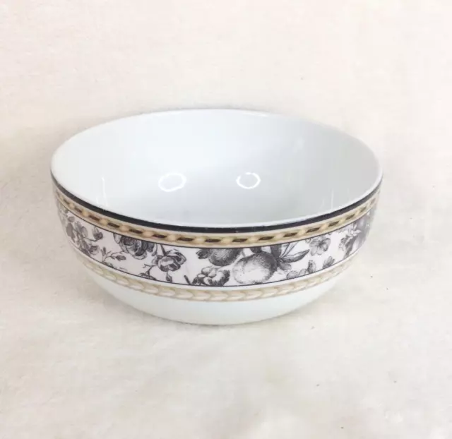 Royal Doulton STUDIO PROVENCE NOIR All Purpose Cereal Bowl