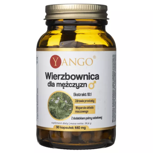 Yango Willowwort per uomo, 90 capsule