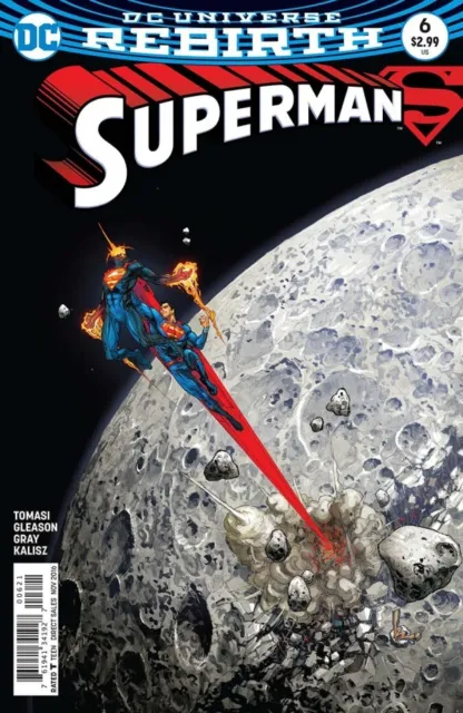 Superman #6 Variant Rebirth (2016) Vf/Nm Dc