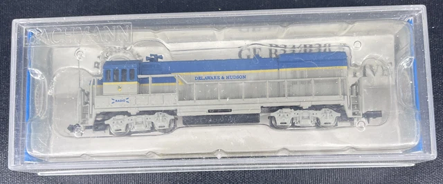 Bachmann N Scale Train Engine Delaware And Hudson U36-B 64076 D&H fully tested