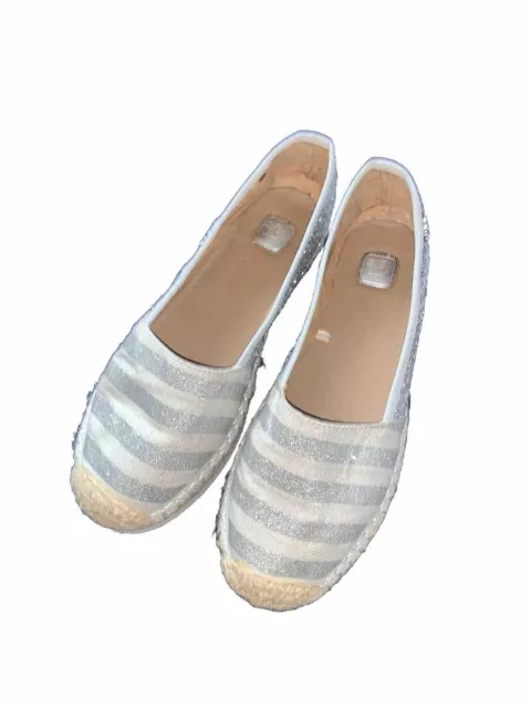 Tom Tailor Denim Espadrilles Espandrillo Glitzer Sneaker Ballerina Schuhe G. 38