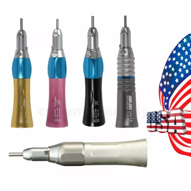 NSK Style Dental Slow Low Speed Handpiece Straight Nose Cone 1:1 Yabangbang Pzc