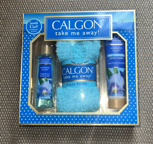 Calgon Take Me Away -Morning Glory 3 Piece Gift Set - New Calgon Take Me Away -Morning Glory 3 Piece Gift Set - New