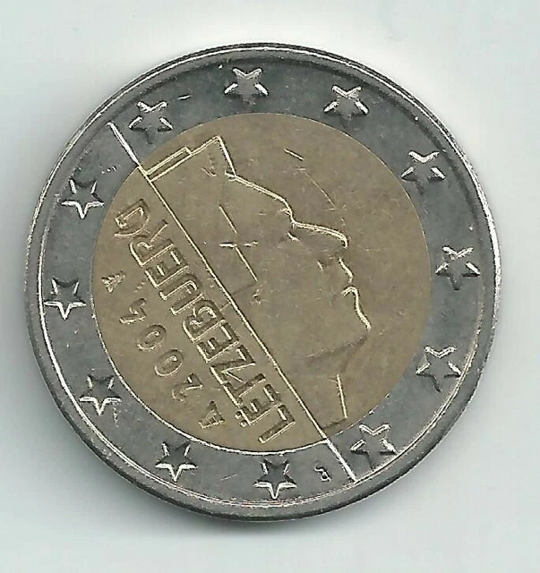 1 Euro Luxemburg 2004 PIÈCE 2 EUROS, Luxembourg 2004, Letzebuerg, Bon État. EUR 3,30