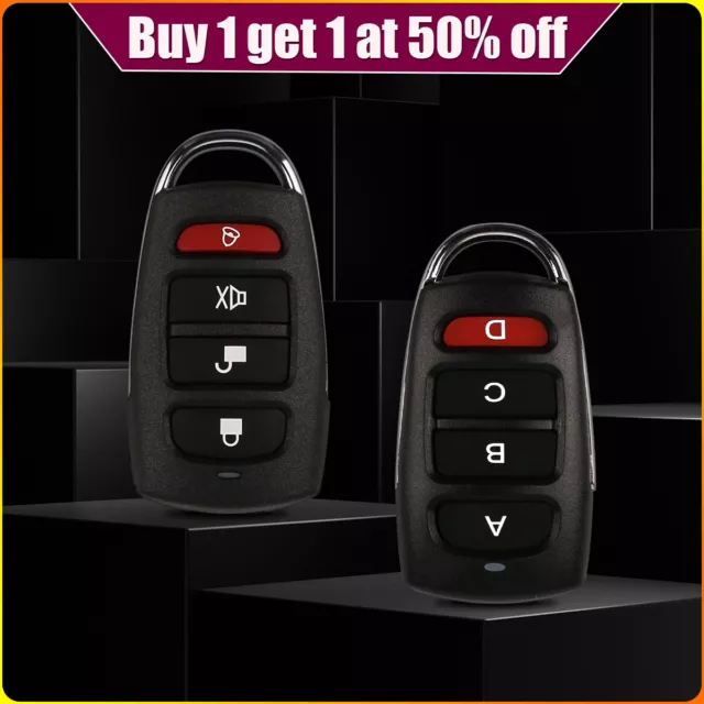 Universal Cloning Electric Gate Garage Door Remote Control Key Fob 433mhz Cloner