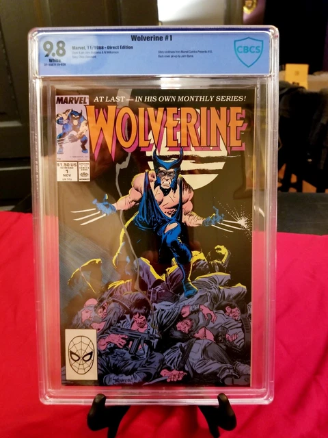 Wolverine #1 CBCS 9.8 Marvel Comics November 1988 1st Patch