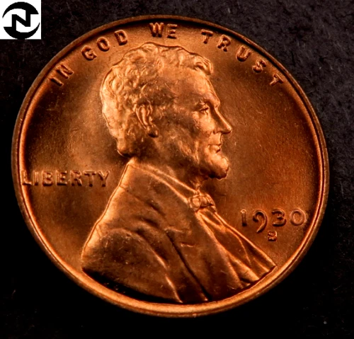 1930-S Lincoln Wheat Penny Cent ~ Gem BU (red) ~ 1 Coin