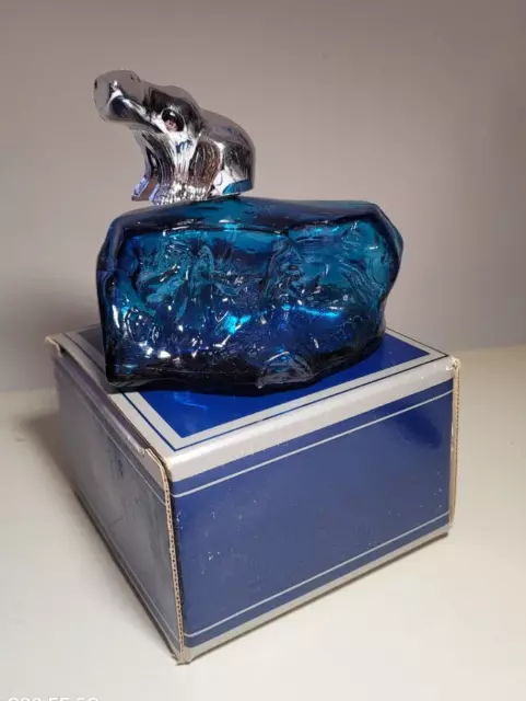 Avon POLAR BEAR Artic King EVEREST After Shave 5 oz almost Empty Bottle with Box