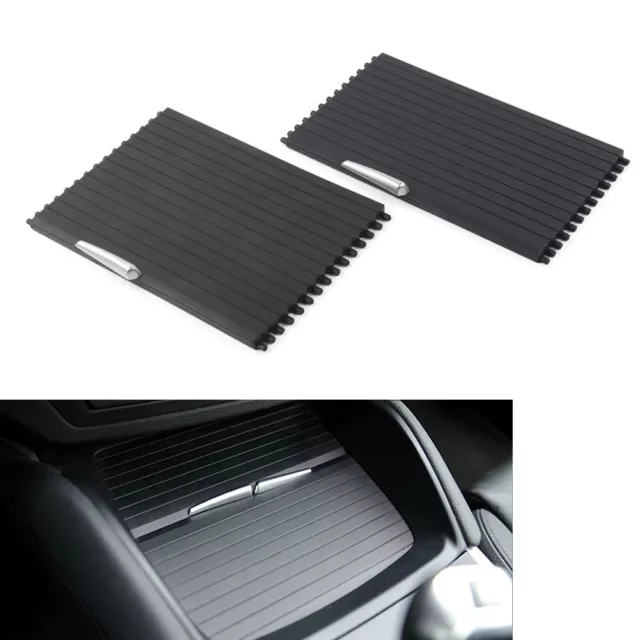 Front Console Cup Holder Roller Blind Cover Kit For BMW X5 E70 For X6 E71 E72 UK