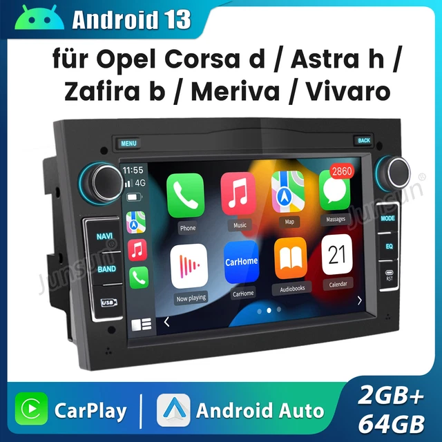 Autoradio Android 13 Pour Opel - 7 Pouces, CarPlay/Android Auto Sans Fil, 4G+64G, GPS, WiFi - 4