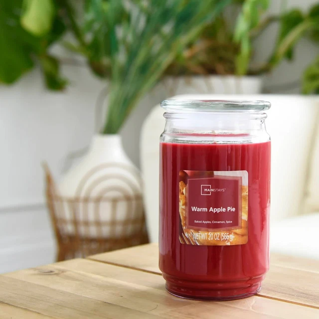 Mainstays Scented Candle Single-Wick Large 20oz Jar - Different Scents FREE SHIP