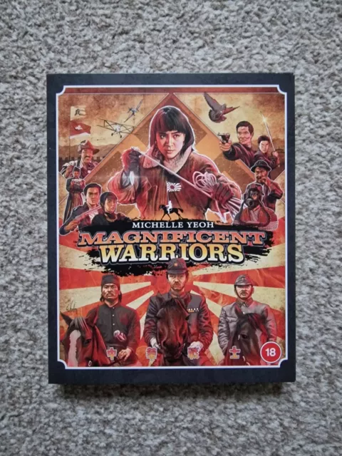 Magnificent Warriors (1987) Limited Edition Blu-ray Eureka Entertainment (OOP)