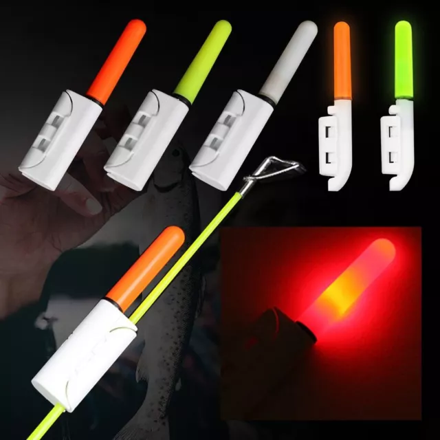 FLASH GLOW STICK Fishing Rod Tip Lightstick Bite Alarm Fluorescent Light  $2.82 - PicClick AU