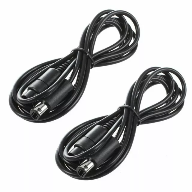 2x 1.8m Nintendo GameCube / Wii GC Controller Extension Cable Cord Game Cube