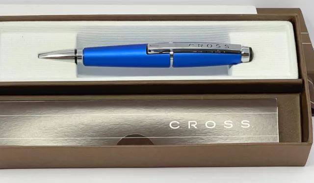 Cross Apogee Stift Kugel Cross Edge Blau Nitro, Chrom Leisten Bor