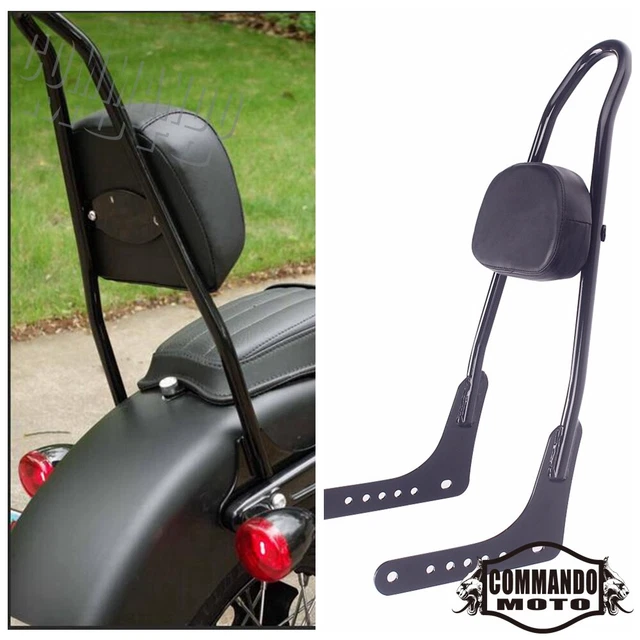 Imbottitura Sella Passeggero FINMOKAL Per Harley Softail Slim E Street Bob - Similpelle Comfort Per Moto