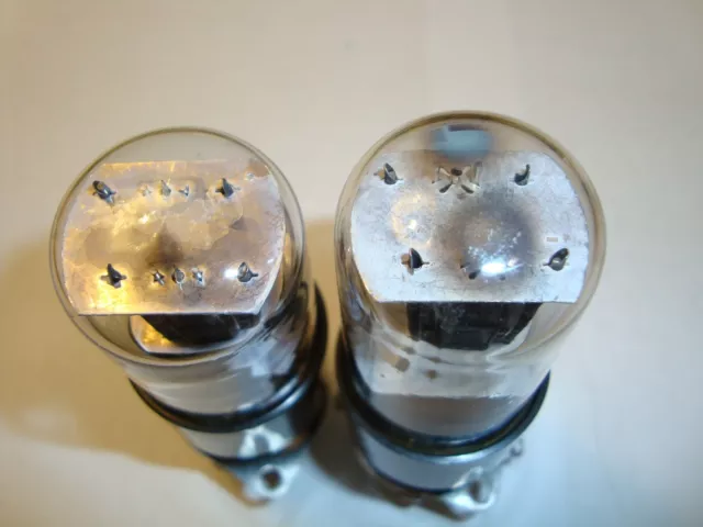 One Matched Pair 6SN7GTB, RCA, One With Special Inhouse Number 3