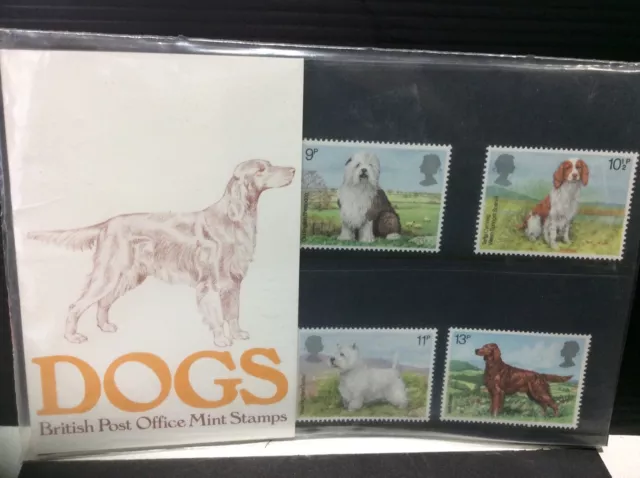 GB 1979 Dogs pack 106 SG1075-1078