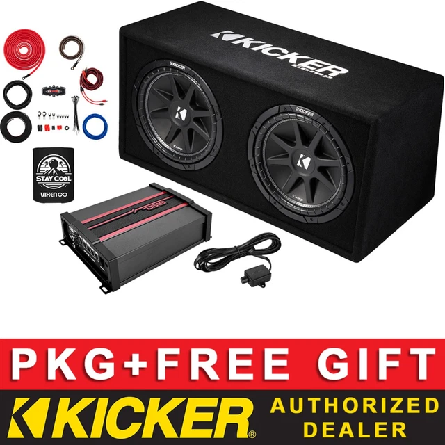 Kicker 43dc122 Two 12 Inch Kicker Subs With Box KICKER 43DC122