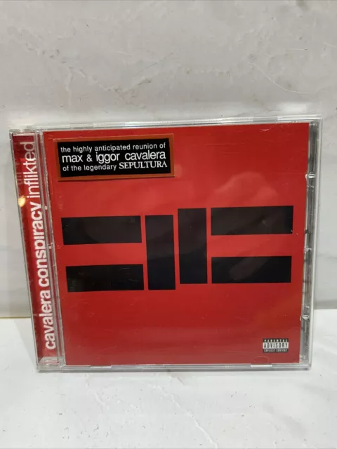 CAVALERA CONSPIRACY - Inflikted 2008 CD  [Max & Iggor Cavalera - Sepultura] RARE