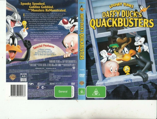 LOONEY TUNES-DAFFY DUCK'S Quackbusters-Animated LT-DVD EUR 22,39