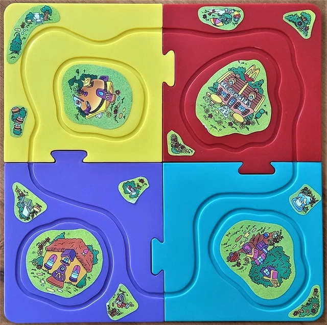✨ McDonalds happy meal spielzeug Set 90er jahre Spielwiese mit 4 Figuren