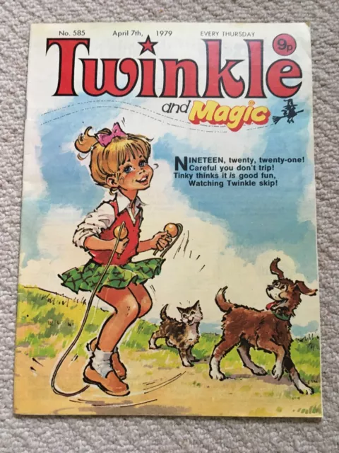 Vintage Comic - Twinkle - Issue No 585 - 7th April 1979- Great birthday gift