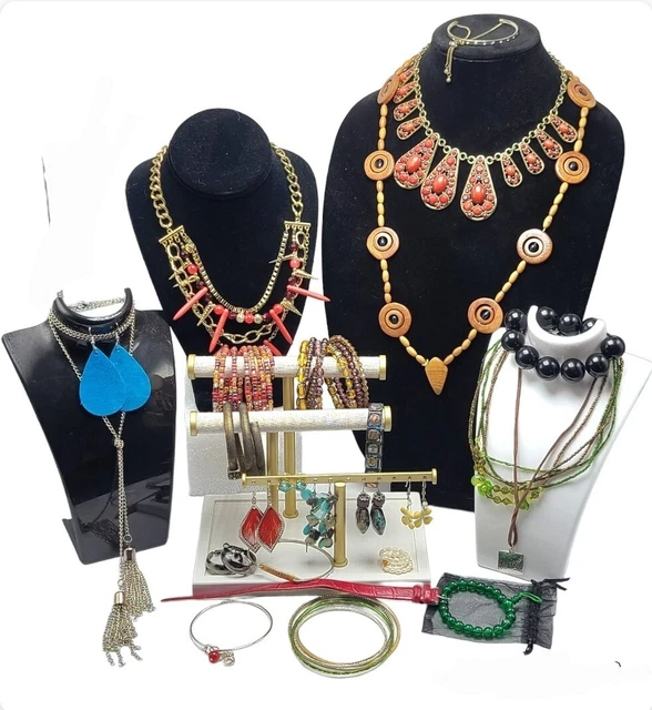 Jewelry Lot Necklaces Earrings Bracelets