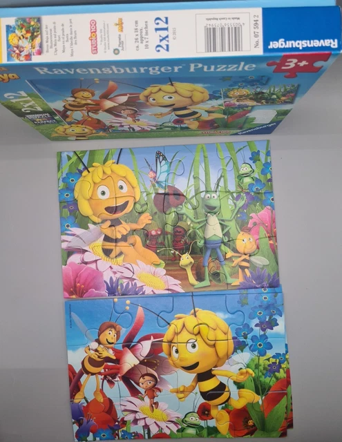 BIENE MAJA AUF der Blumenwiese 2 X 12 Teile (2016, Game) EUR 3,00 ...