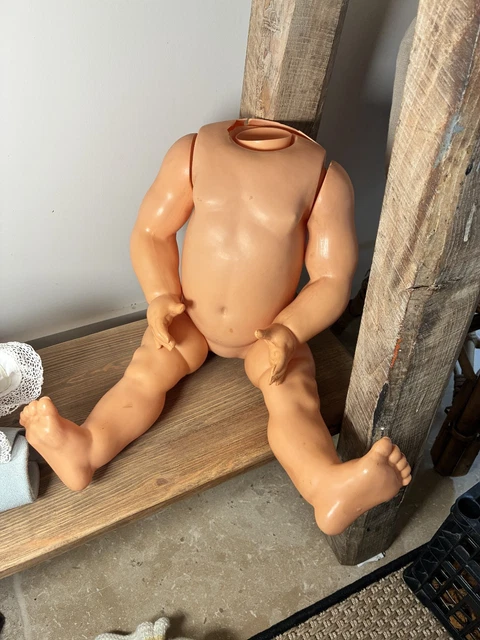 Poupée Petitcollin En Celluloïd Restaurée - 57,5 Cm - Made In France